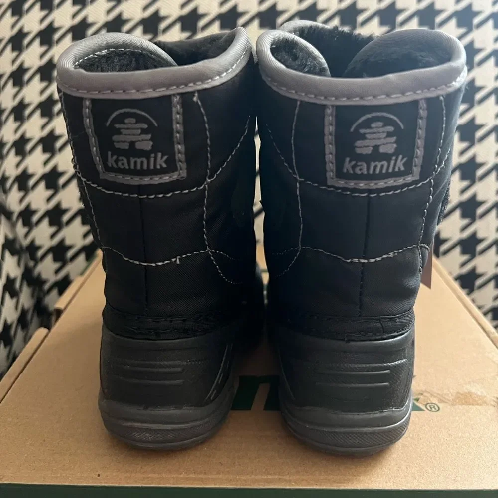 Kamik Snowbug5 Boys' Waterproof Snow Boots Infant/Toddler- Size 5